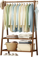 Folding Bamboo Wooden Clothes