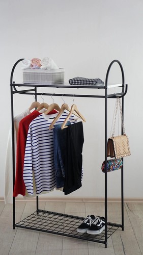 Modern metal garment - metal, rack