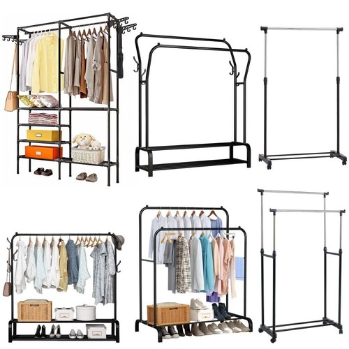 Heavy duty clothes rail rack - duty,
