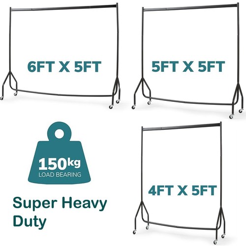 Clothes rail super heavy - rail, duty