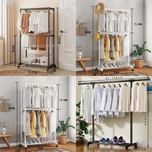 Clothes rail rack garment - rack,