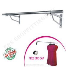 Garment clothes rail wall